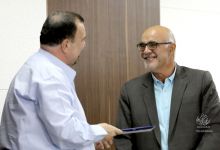 مراسم تكريم آقاي دكتر عامريان و معارفه آقاي دكتر درخشان به عنوان  رئيس دانشكده كشاورزي